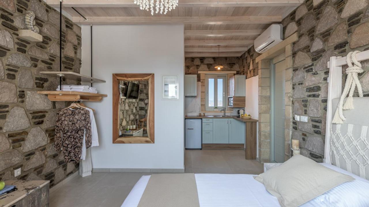 Hilltop Suites Milos Mytakas Bagian luar foto