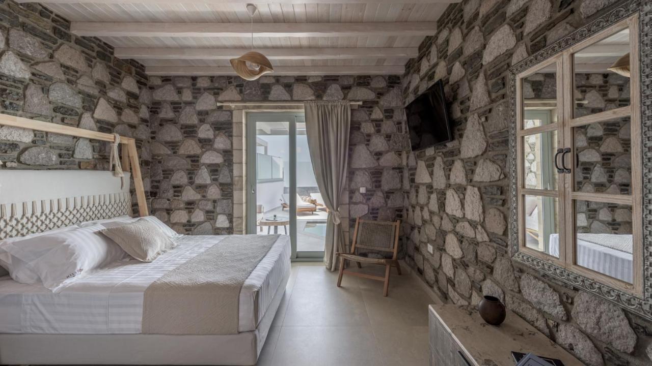 Hilltop Suites Milos Mytakas Bagian luar foto