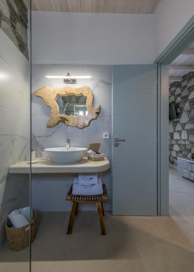 Hilltop Suites Milos Mytakas Bagian luar foto