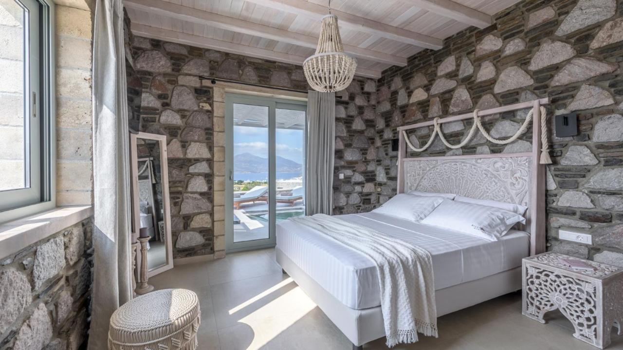 Hilltop Suites Milos Mytakas Bagian luar foto